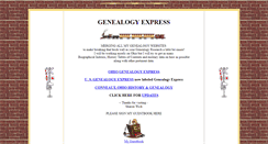 Desktop Screenshot of genealogyexpress.com